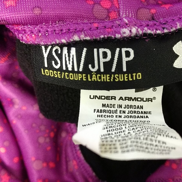 Girls Under Armour Fleece Storm Big Logo - Picture 5 of 5